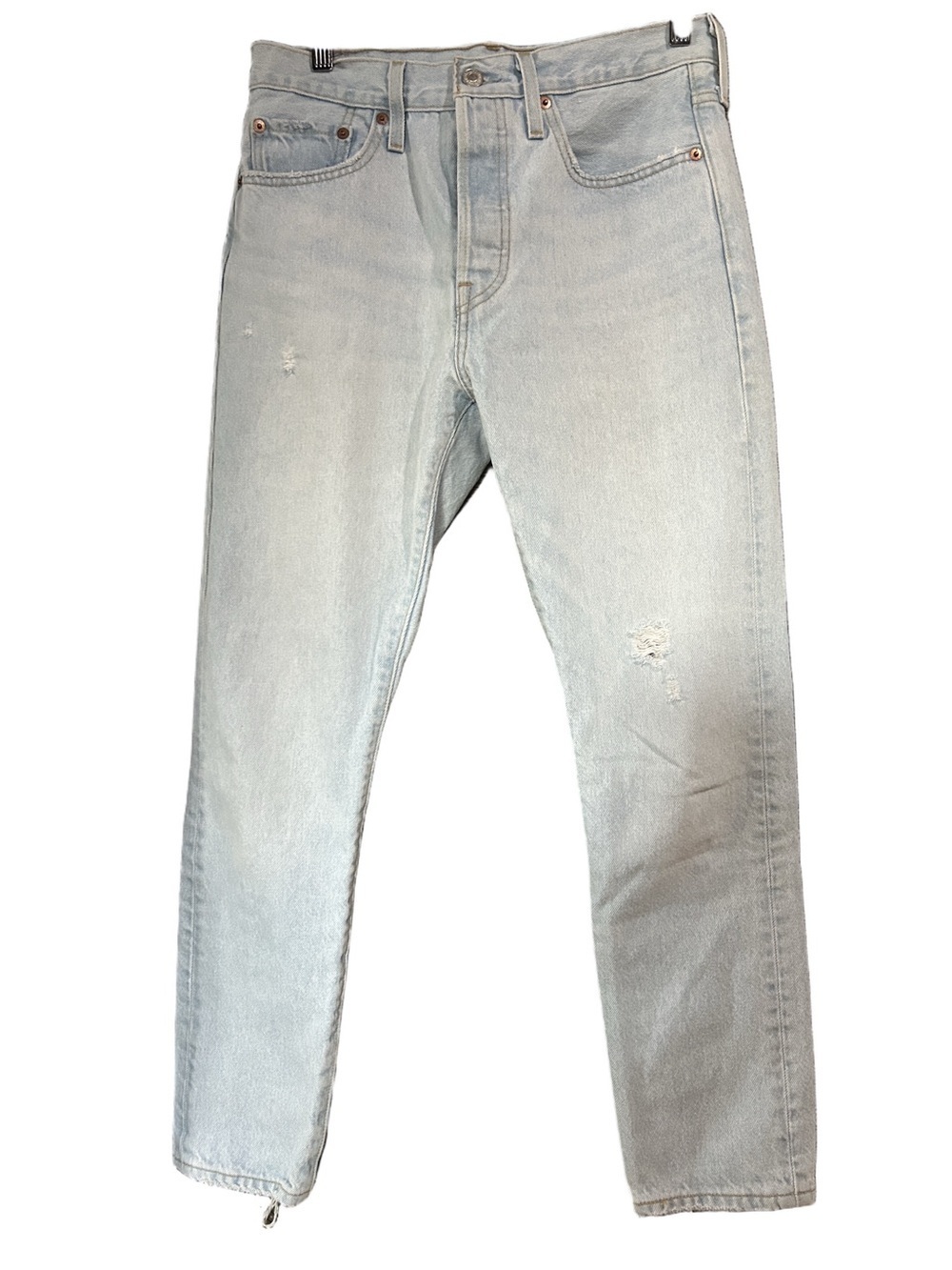 Levi’s 501 Light Blue Straight Jeans Size 28